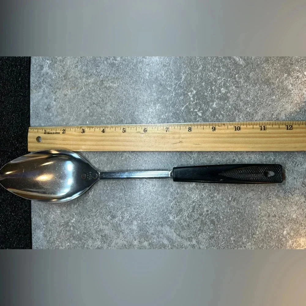 Vintage Ekco Stainless Steel Serving Spoon Made In USA Great Condition See Note
